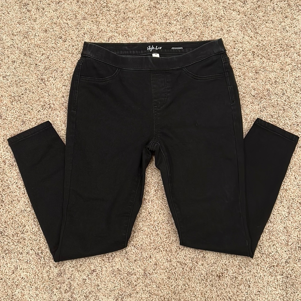 Style & Co. Black Jeggings